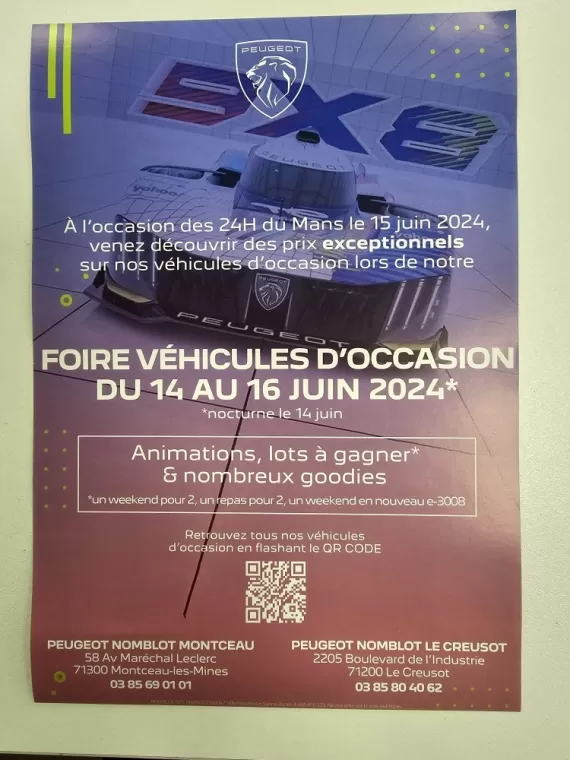 Foire Véhicules d'occasion à MONTCEAU : le Garage des Fontaines présent., Gueugnon, Garage des Fontaines