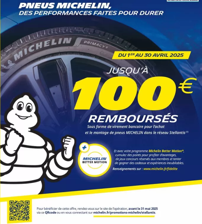 Pneus MICHELIN en promotion dans votre Garage à Gueugnon, Gueugnon, Garage des Fontaines